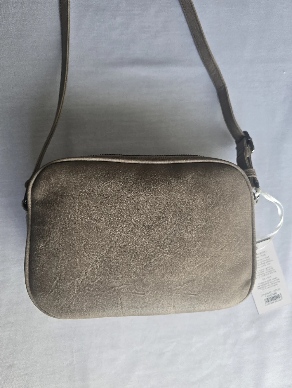 Embossed Floral Crossbody Bag Compact Design With Adjustable‎ Strap